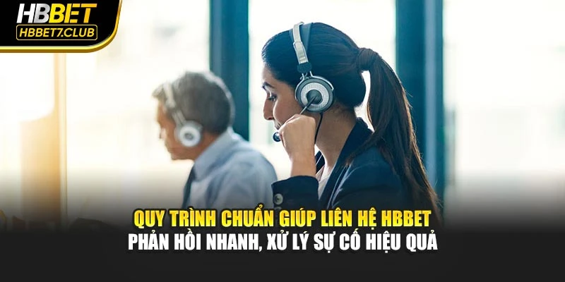 Quy trình chuẩn giúp liên hệ HBBET phản hồi nhanh, xử lý sự cố hiệu quả